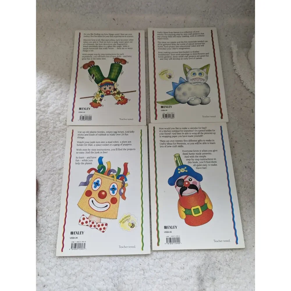Crafty Ideas From Junk Nature For‎ Presents Science Myrna Daitz Kids Craft Books